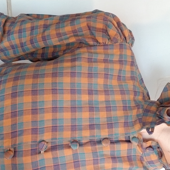 Vintage Prairie Bohemian Cottagecore Blouse - Picture 8 of 8